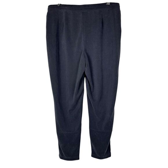 J. Jill Sand Washed Gray Large Drawstring Waist Pant - Picture 4 of 11